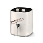 4.0L Mechanical Knob Air Fryer, 220V 1200W, Off-white