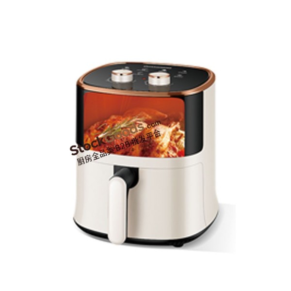4.0L Mechanical Knob Air Fryer with Upper Viewing Window, 220V 1200W