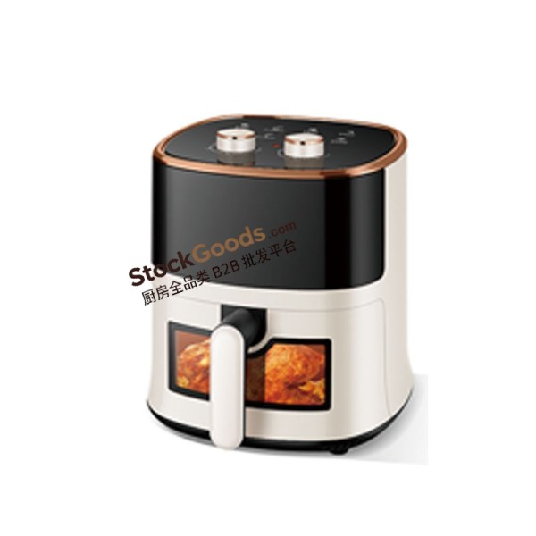 4.0L Mechanical Knob Air Fryer with Bottom Viewing Window, 220V 1200W