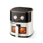 4.0L Air Fryer with Side Mechanical Knobs & Bottom Viewing Window, 220V 1200W