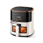 4.0L Air Fryer with Side LED Touch Screen & Bottom Viewing Window, 220V 1200W