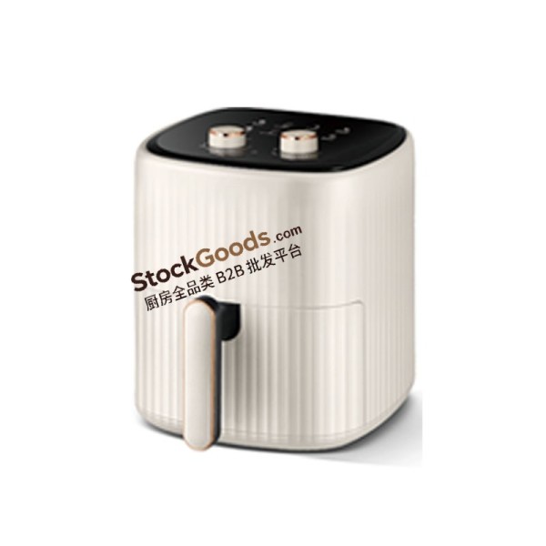 6.0L Mechanical Knob Air Fryer 220V 1200W | Off-White