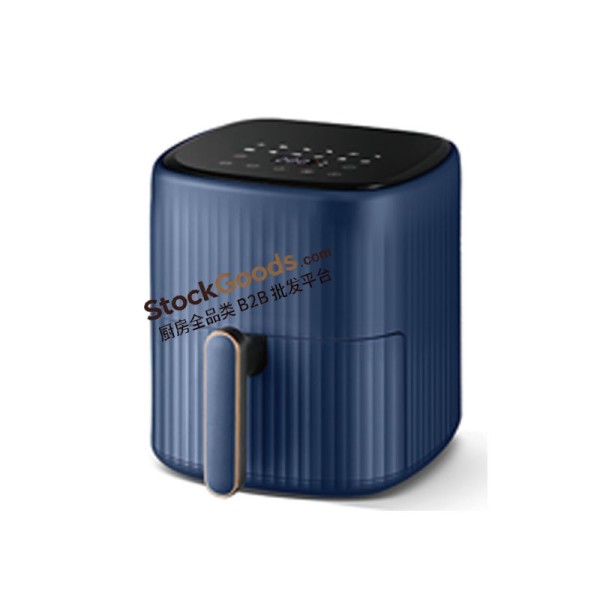 6.0L LED Touch Screen Air Fryer 220V 1200W | Navy Blue