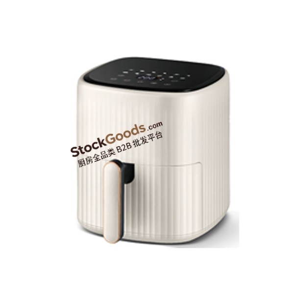 6.0L LED Touch Screen Air Fryer 220V 1200W | Off-White