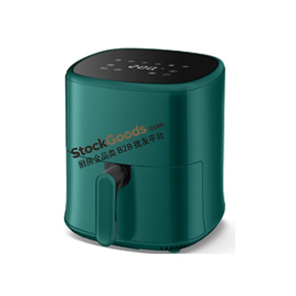 4.0L LED Touch Screen Air Fryer, 220V 1200W, Dark Green