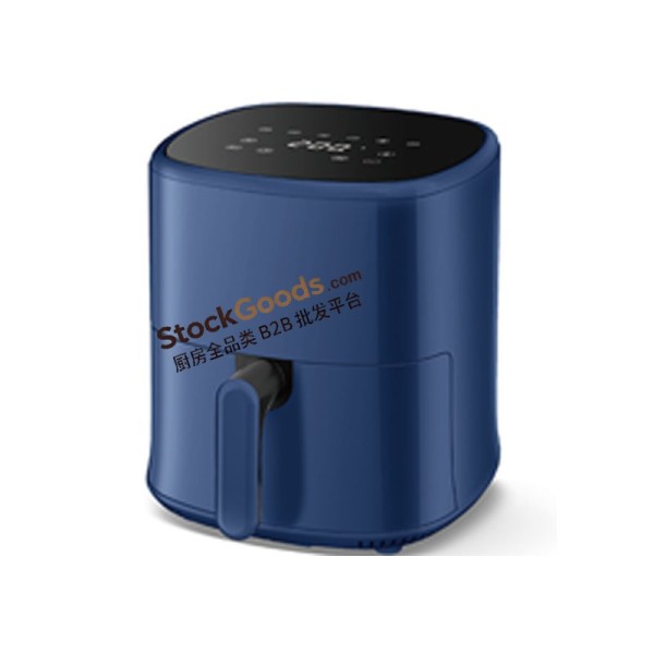 4.0L LED Touch Screen Air Fryer, 220V 1200W, Royal Blue