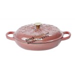 26CM Enameled Cast Iron Seafood Pot, 1.9L, Net Weight 4.4KG, 3 Colors Available