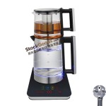 AC220-240V 1500-1800W 1.2L+1.8L Dual Electric Kettle Set