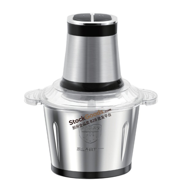 3L 400W Electric Meat Grinder With Stainless Steel Bowl, Multi-function Household Food Chopper