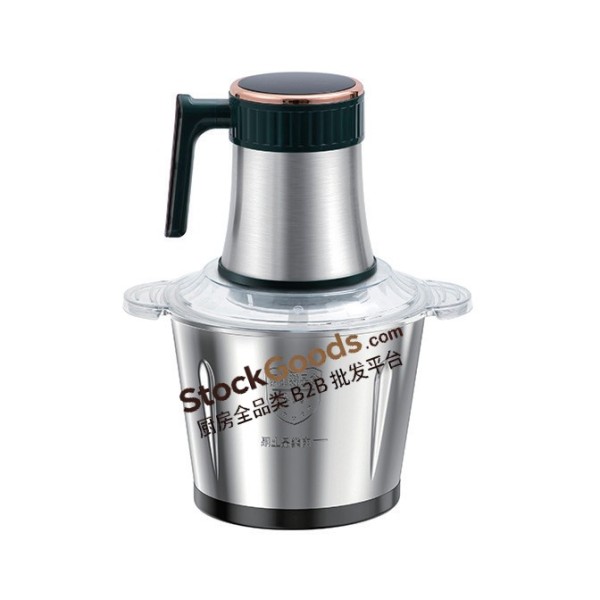 3L 400W Electric Meat Grinder With Stainless Steel Bowl, Multi-function Household Food Chopper