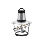 Hachoir à viande électrique bol verre 2L 300W, broyeur multifonction domestique pour purées bébé