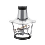 3L 400W Glass Bowl Electric Meat Grinder, Multifunctional Household Baby Food Chopper